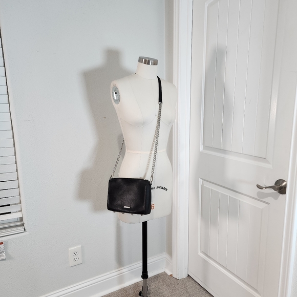 REBECCA MINKOFF AVERY CROSSBODY BLACK - Picture 3 of 3